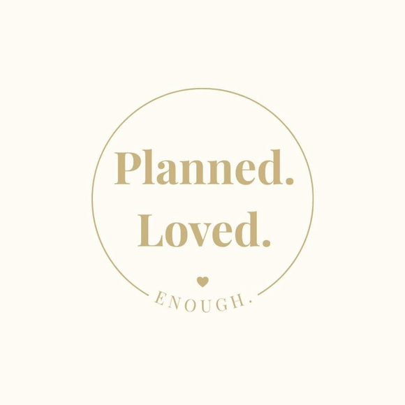 Unbranded Other - Planned. Loved. Enough. Sticker – Empowering Motherhood Vinyl Decal